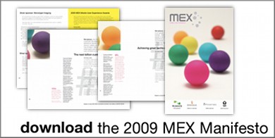 Download the 2009 MEX Manifesto (PDF - 3 Mb)