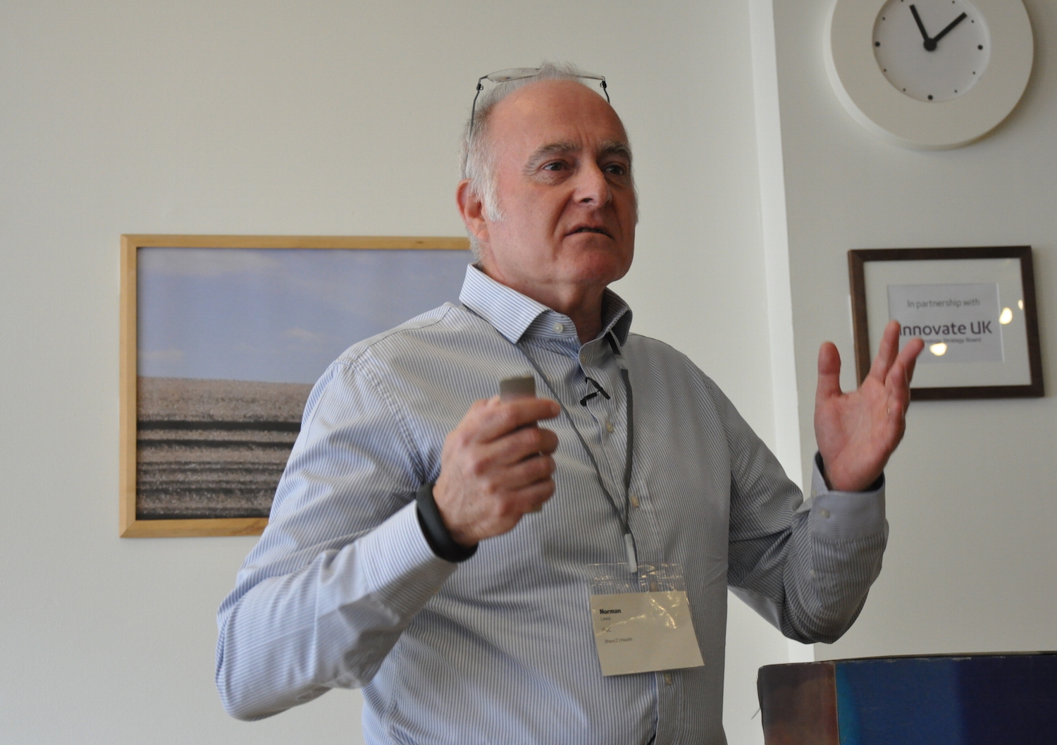 Dr Norman Lewis of PwC