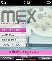 MEX homepage